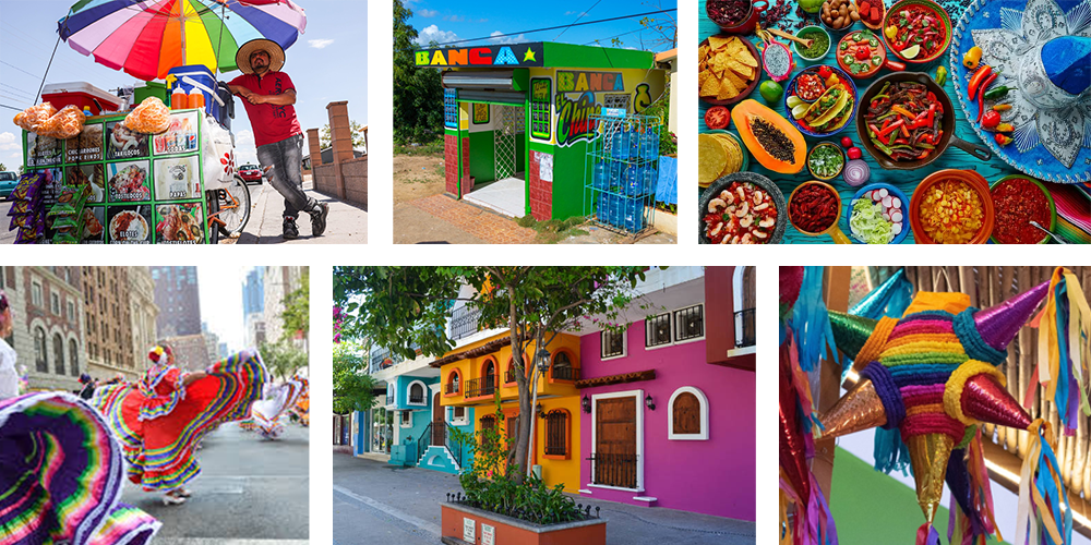 moodboard inspiration for editorial visual design and illustration